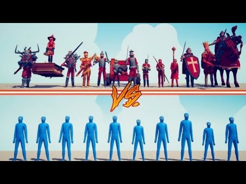 TRIBAL TEAM vs RANDOM TEAM - Totally Accurate Battle Simulator | TABS #TABS #pcgames  #Games