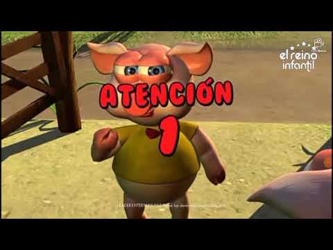 El Gallo Pinto, Los Tres Chanchitos - Enganchado con letra Karaoke | El Reino Infantil