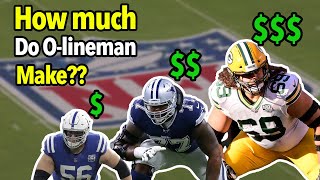 How much do Lineman Make in the NFL // O-Line Only