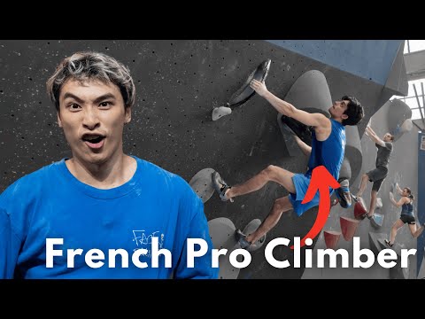 Getting SCHOOLED by French Pro Climber (ft.Sam Avezou)