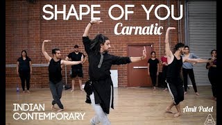 Shape of You Carnatic | Indian Contemporary | Amit Patel | Indian Raga