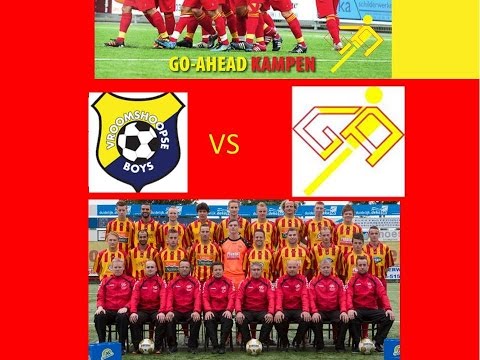 Samenvatting Vroomshoopse Boys - Go-Ahead Kampen van 21 februari 2015