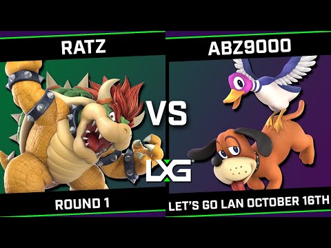 RatZ (Bowser) vs ABZ9000 (Duck Hunt/K.Rool) - LXG Let's Go LAN October 16th