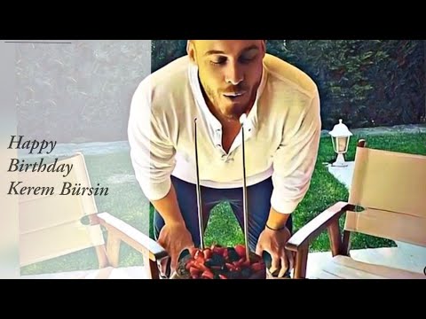 Kerem Bürsin's 34th birthday celebration 🤘🏻♥️ 4th-june-2021