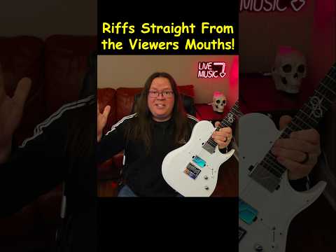 Guitar Riffs Straight From the Viewers Mouths 30