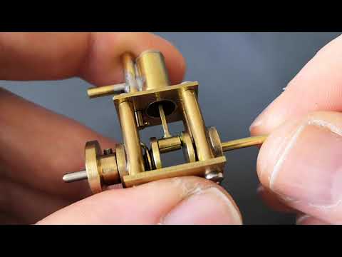 Miniature Steam Engine Build - Design By Les Proper
