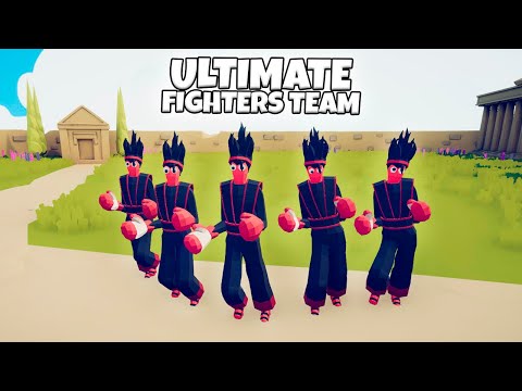 ULTIMATE FIGHTERS TEAM vs EVERY FACTION | TABS Unit Creator Gameplay