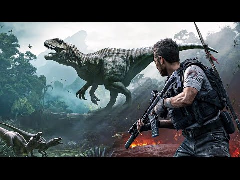 Surviving on a Dinosaur Island! (FEROCIOUS #1)