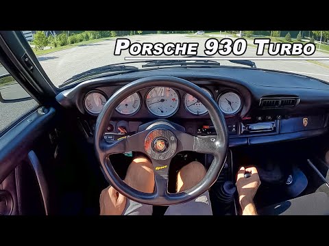 1977 Porsche 930 Turbo Carrera Flachbau - The Slant Nose Widow Maker (POV Binaural Audio)