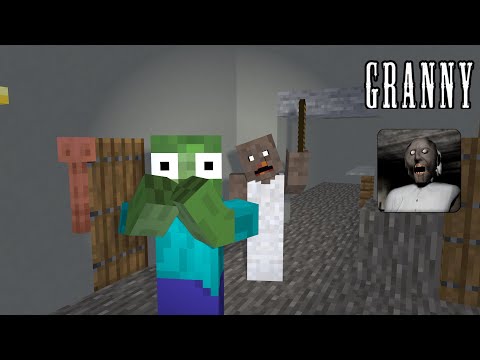 GRANNY 1 HORROR MONSTER SCHOOL | ZomBlush Animation