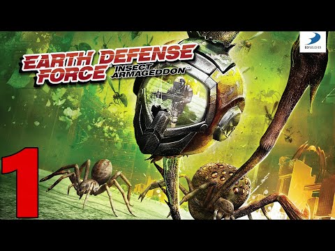 Earth Defense Force: Insect Armageddon Gameplay Walkthrough - Part 1 Invasion Alert