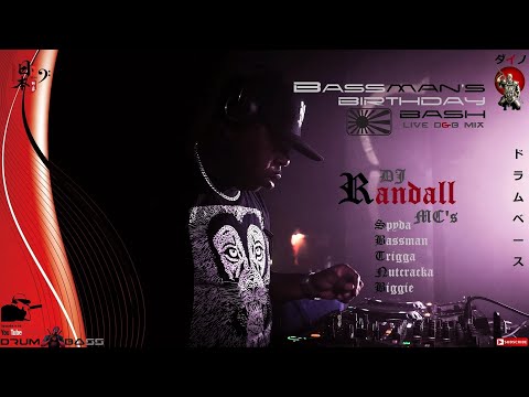DJ Randall & MC's Spyda, Bassman, Trigga, Nutcracka, Biggie  🎧 Bassman's Birthday Bash ドラムベース