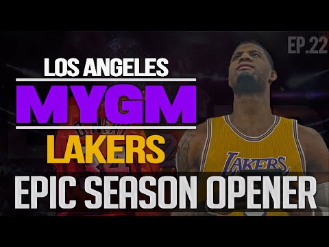 NBA 2K15 My GM Mode Ep.22 - Los Angeles Lakers | King George Is A BEAST! | PS4