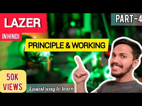 Part-4 Principle & Working of laser in hindi/urdu| Pumping | Laser | Engineering physics Video