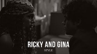 ricky and gina | style (+3x07)