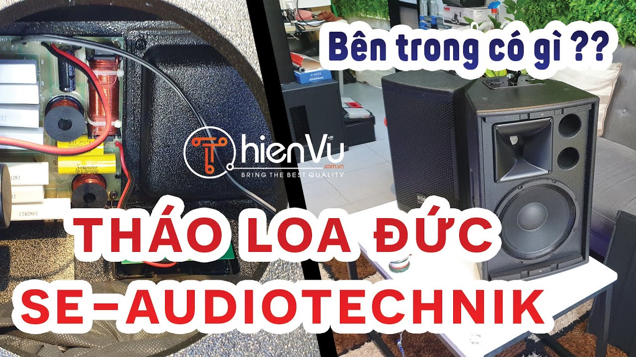 video Loa karaoke SE Audiotechnik V-10 Fullrange chính hãng 0