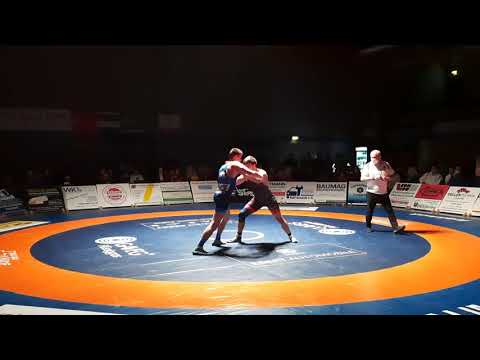 30.10.21 KSV Rimbach vs RWG - 86kg Gr-Röm: Daniel Seibold vs Kevin Müller