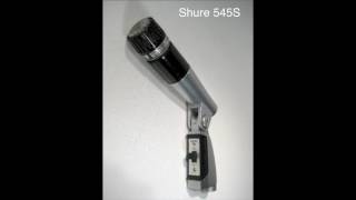 Video thumbnail for Vinatge Shure 545S VS SM57 by Trackmix Studio