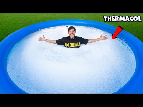 We Made Thermocol Beans Swimming Pool | ये सच में मजेदार है