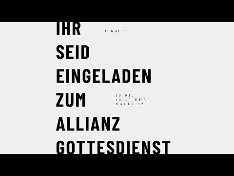 Allianz Gottesdienst | 16.01.2022