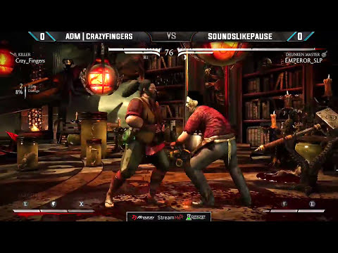 Konquest S2W8: Crazy Fingers vs SoundsLikePause | Kombat Cup MKX | Mortal Kombat X