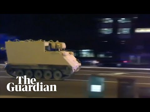 Police Chase Armored Vehicle Stolen From Virginia Military Base