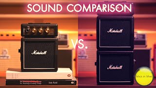 Video thumbnail for MARSHALL MS-2 vs. MARSHALL MS-4 (Sound Comparison, No Talking!) by Made by Miike
