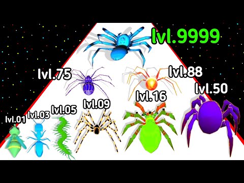 Insect Domination Run Level Up Insect MAX Level 3D Gameplay (2024)