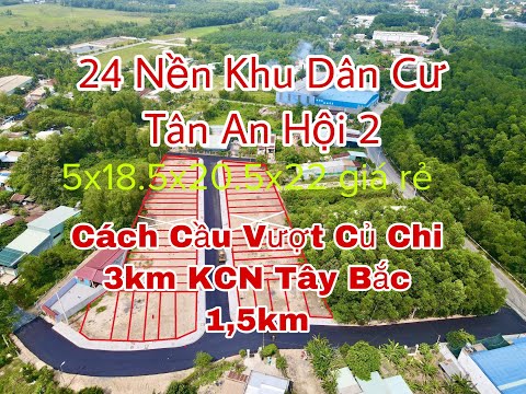 Đất nền củ chi 110m2 TT 630tr 30% ngân hàng hỗ trợ 70%