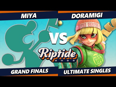 Riptide 2025 GRAND FINALS - Miya (Game & Watch) Vs. Doramigi (Min Min) Smash Ultimate - SSBU