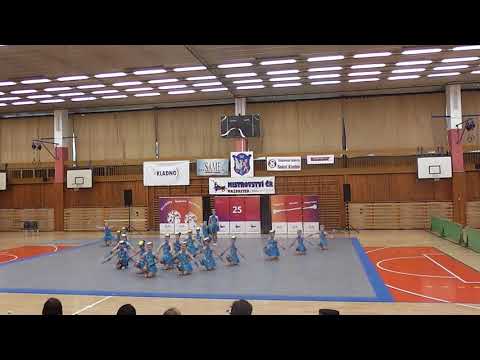 28.4.18 MČR B Kladno - mini LEXY - formace kadet - 11. místo