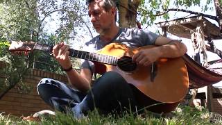 Video thumbnail for CRUEL SISTER - English Traditional, for Fingerstyle Guitar on McIlroy A25C by lucabez