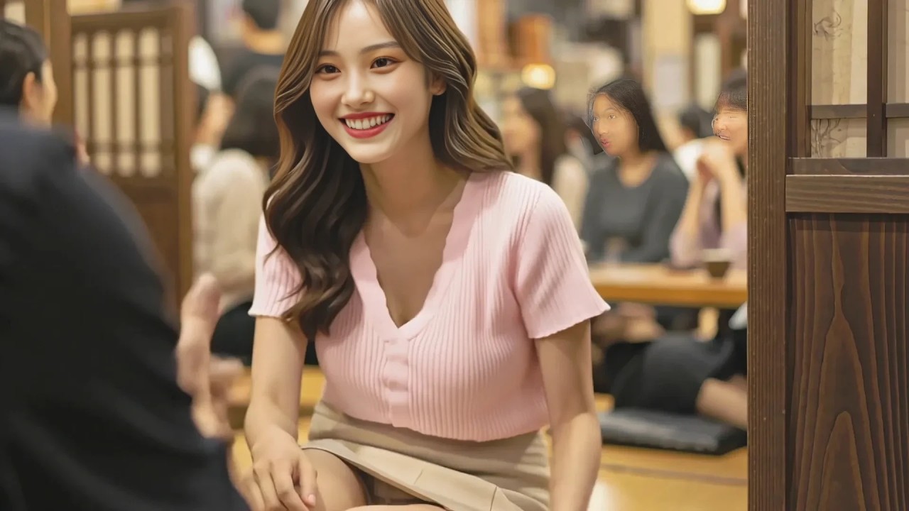 居酒屋女子 short_4_2　Tokyo Izakaya Vibes – AI Girls’ Night Out