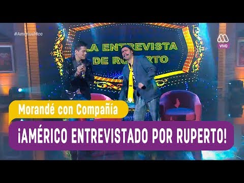 ¡Américo es entrevistado por Ruperto! - Morandé con Compañía 2017