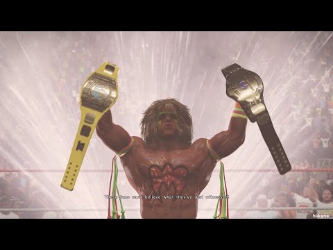 WWE 2K15 2K Showcase mode – Path of the Warrior