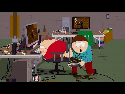 Southpark World of Warcraft Bathroom scene HD