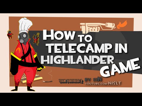 TF2: How to telecamp in highlander game Video