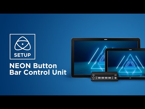 NEON Button Bar Remote Control Unit Set-up