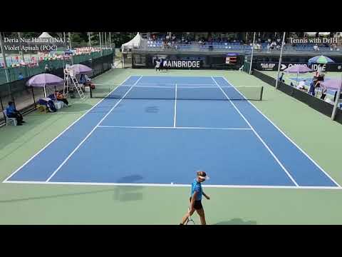 Billie Jean King Cup Asia-Oceania Group II Play Off 2023|Deria (INA) vs Violet Apisah(POC) 2-6, 2-6