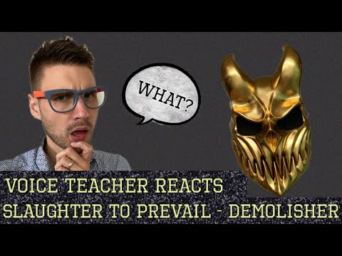 Voice Teachers reacts to Slaughter To Prevail - DEMOLISHER