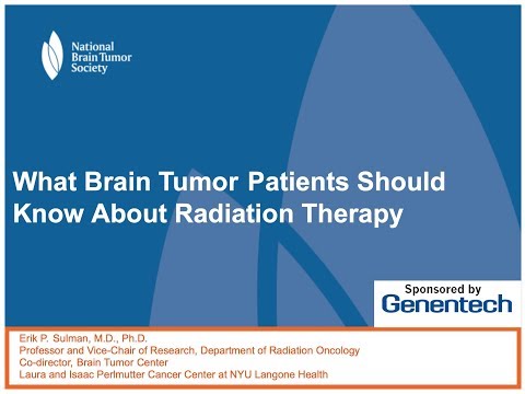 What Brain Tumor Patients Should Know about Radiation Therapy