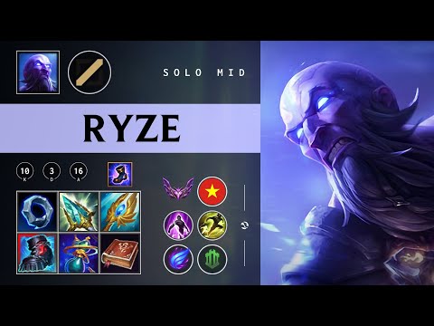 Ryze Mid vs Syndra - VN Master Patch 26.03