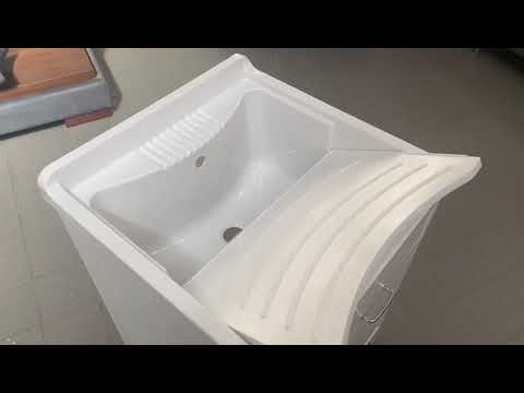 Mobile lavatoio Garden 60x60 cm 2 ante colore bianco