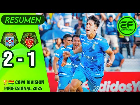 📹 Resumen: Blooming 2 - 1 CDT Real Oruro | Copa D.P. 2025 - Cuartos De Final, Ida