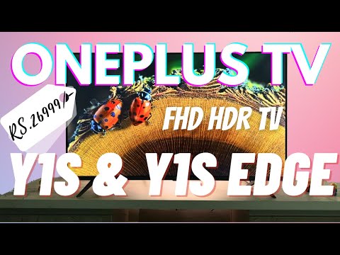 OnePlus TV Y1S Edge| 43" FHD HDR TV| Watch before you Buy| Unboxing and First Impressions