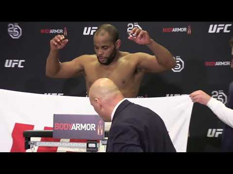 UFC 220 - Volkan Oezdemir + Daniel Cormier Early Morning Weigh In.