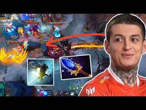 SCEPTER Slark jump like Frog [Alliance vs VP]  NIKOBABY PERSPECTIVE #29