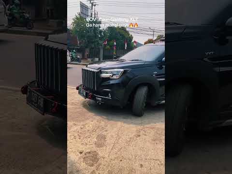 Suzuki xl seven black modif front grill dan bumper depan Limus