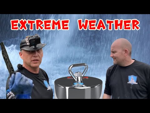 BANG BANG And EXTREME Weather Conditions Magnet Fishing #311