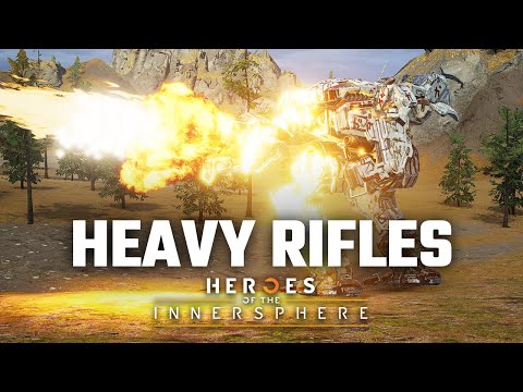 Heavy Rifles - Mechwarrior 5: Mercenaries DLC Heroes of the Inner Sphere Playthrough 30